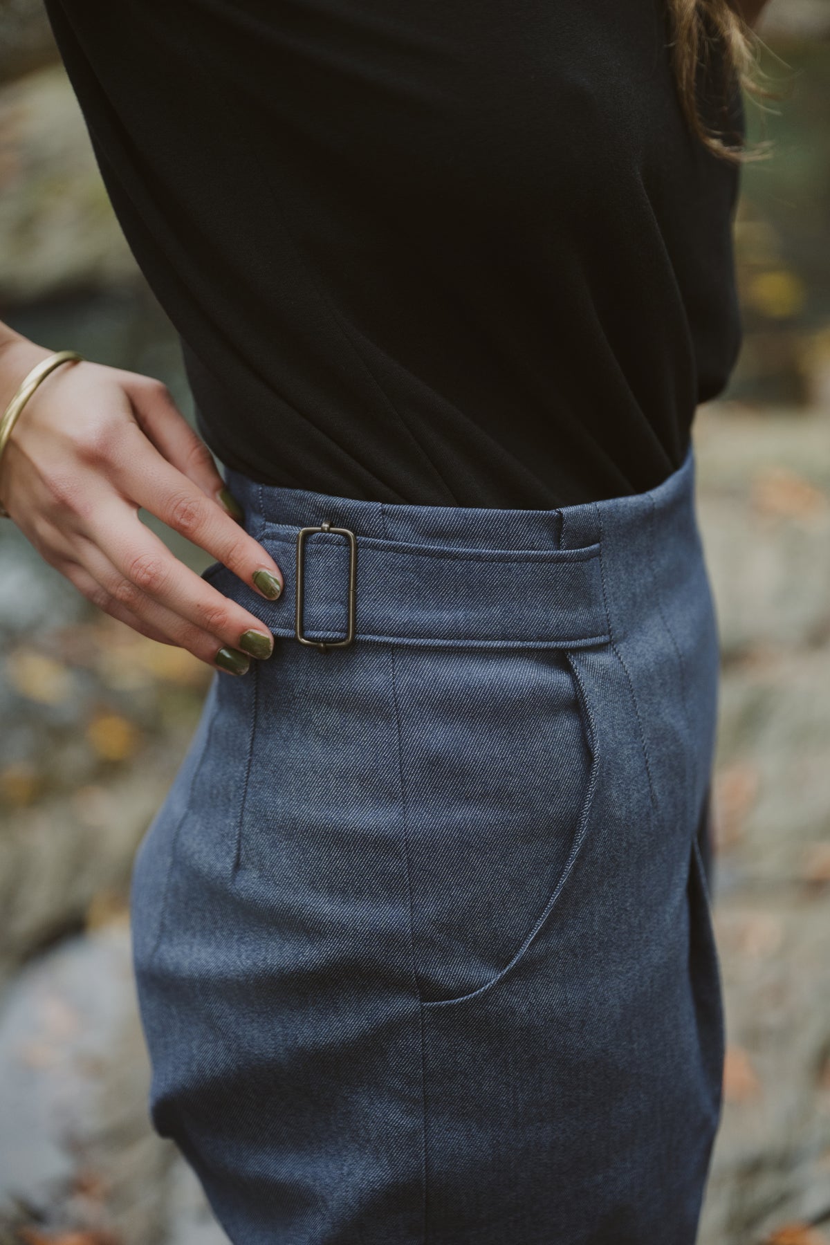 Pantalon Pimbina  -Denim