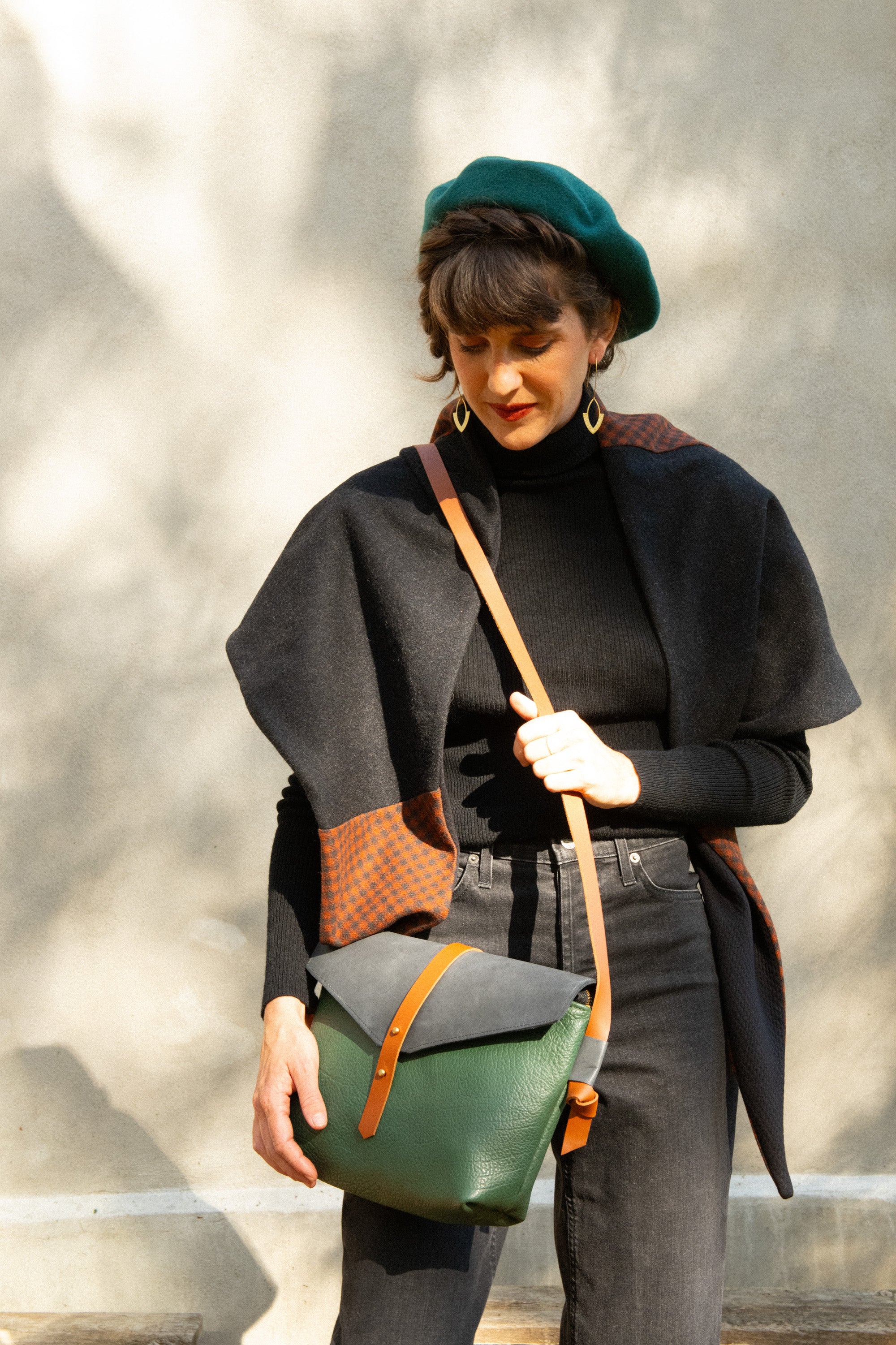 Sac Liverpool - Vert & ardoise  - KAZAK