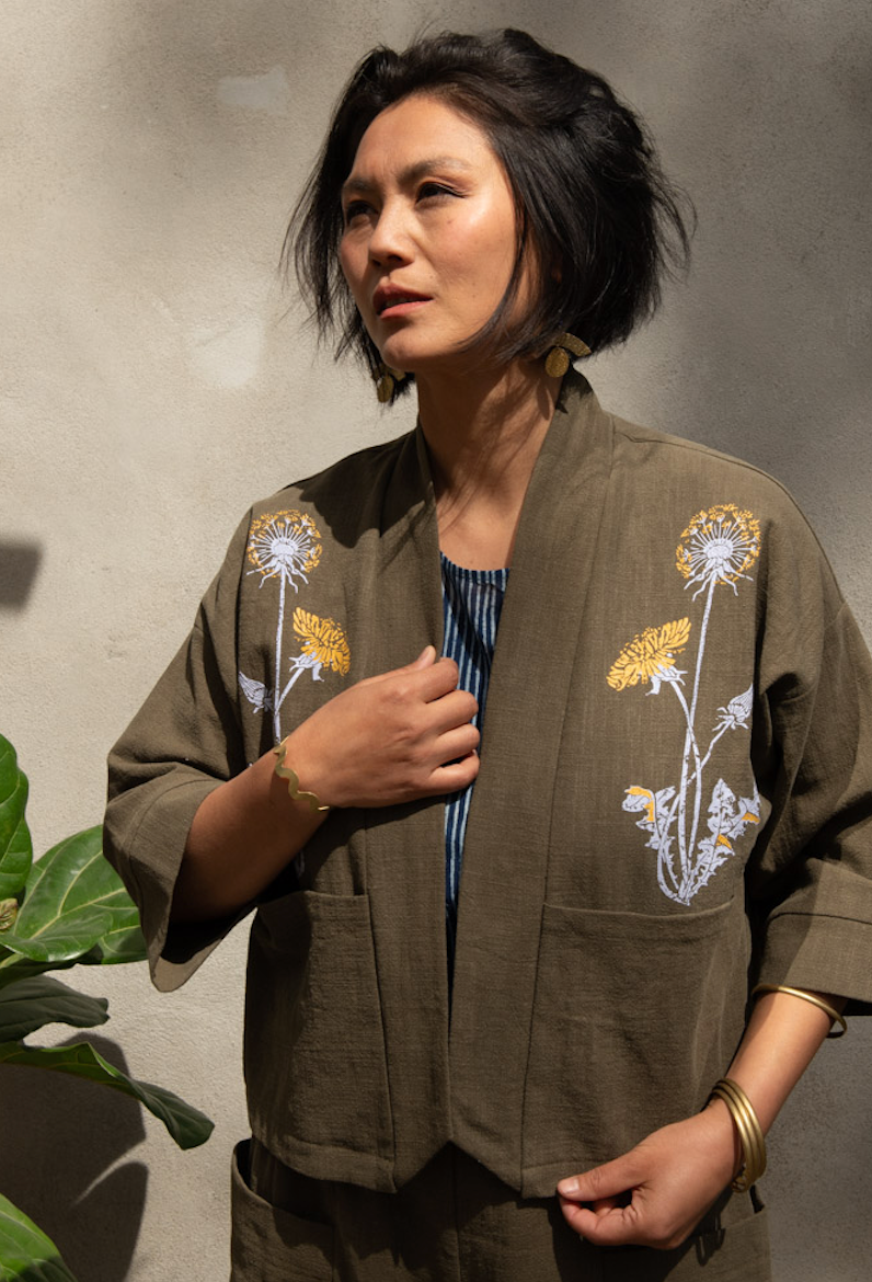 Veste kimono Magnolia- Pissenlits