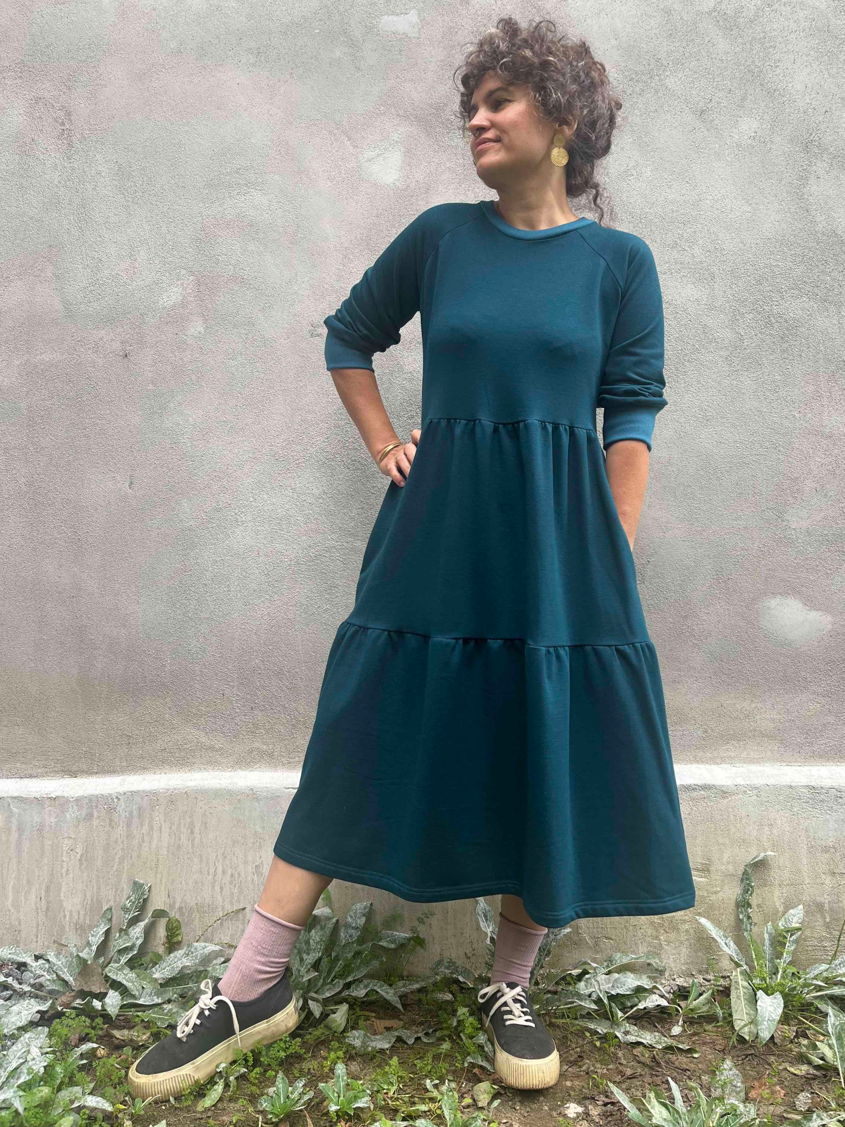 Robe Simone - Teal - KAZAK -