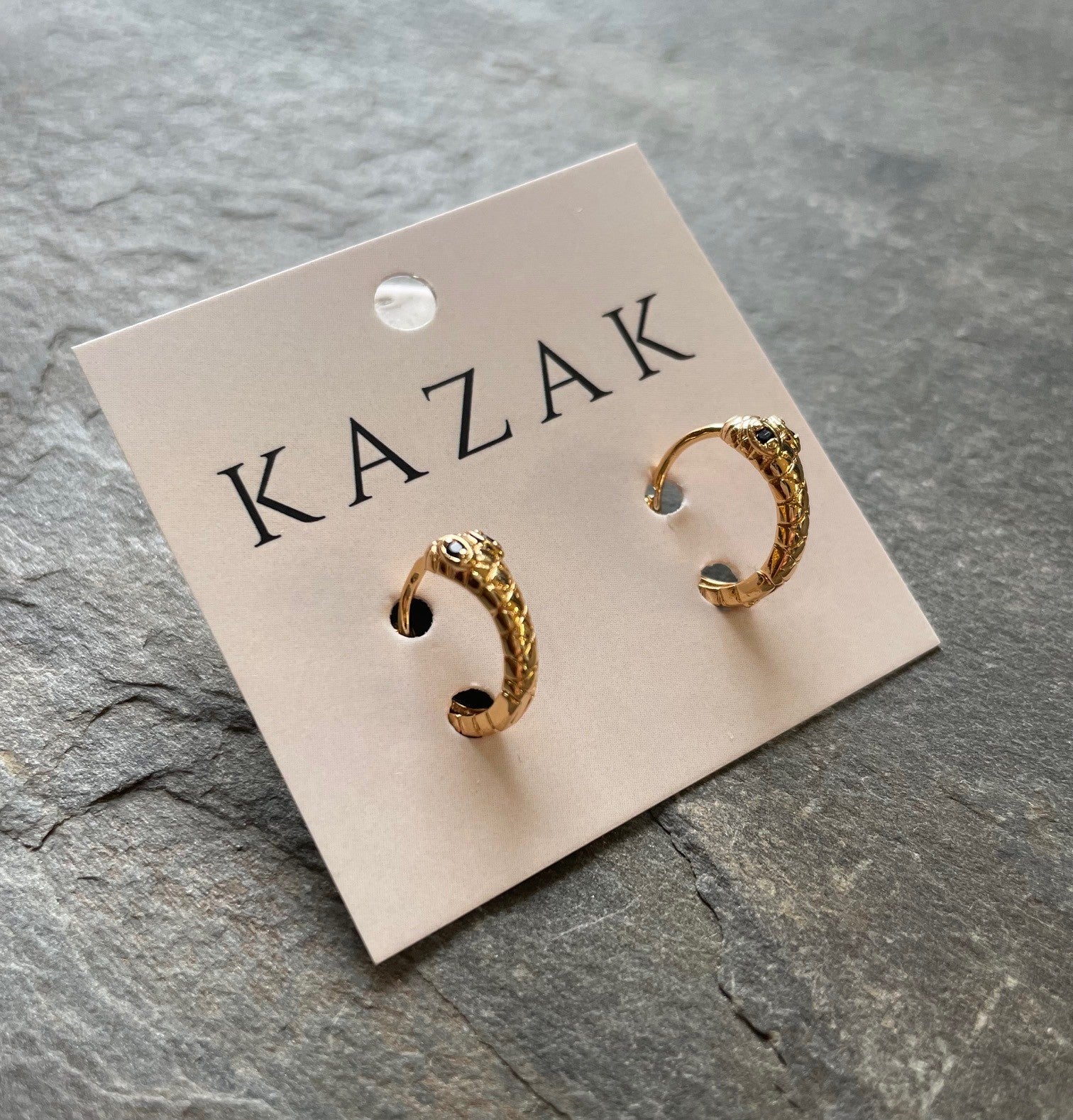 Boucle d'oreille Cubique Snake