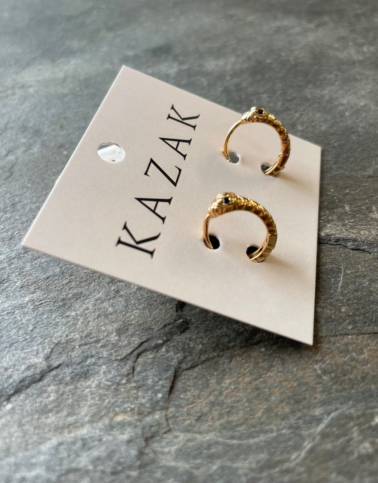 Boucle d'oreille Cubique Snake