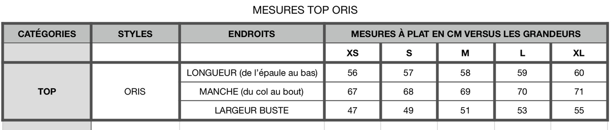 Col roulé raglan ORIS - rayures ciel