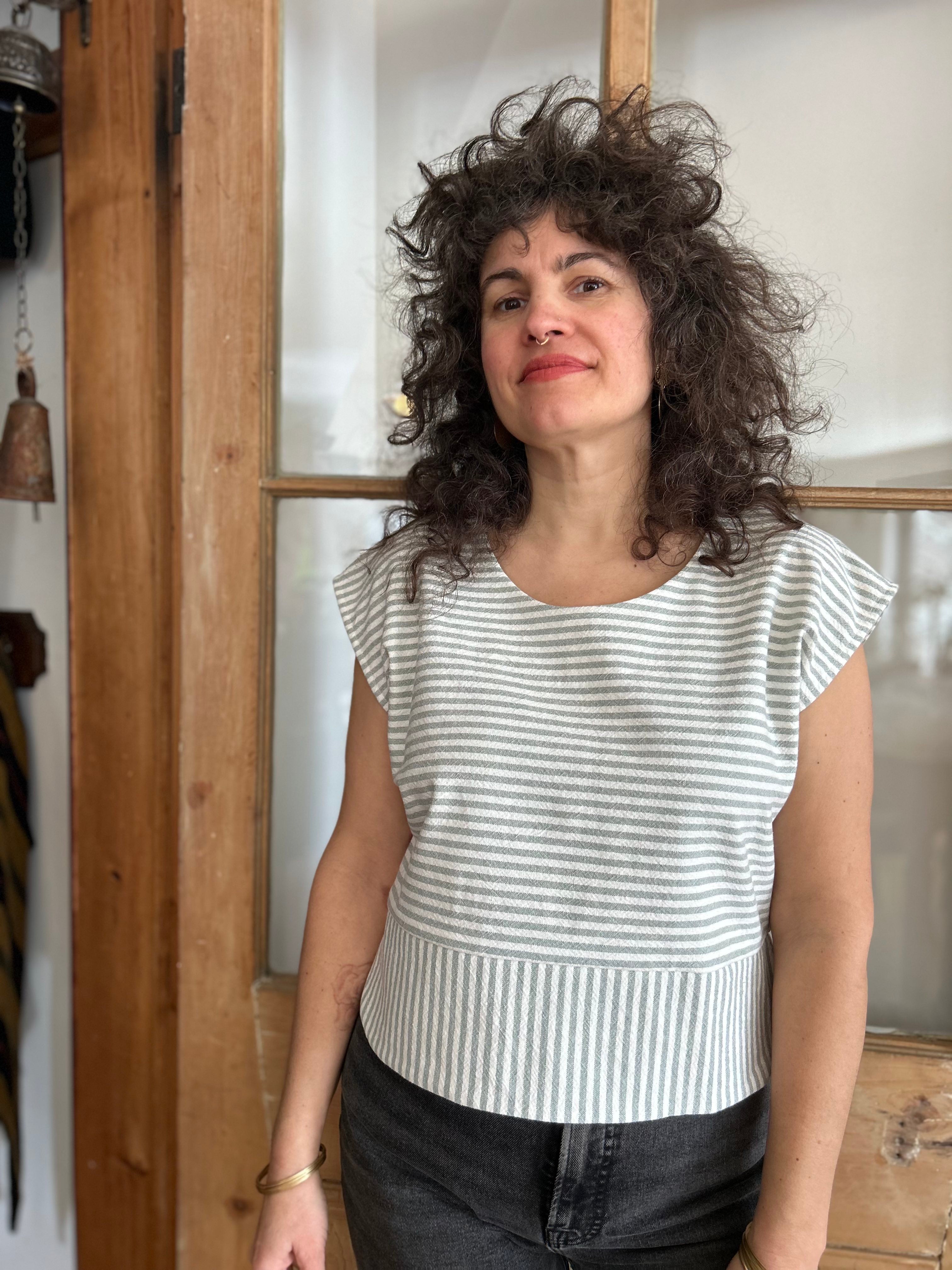 Top Tulipe - Sauge -