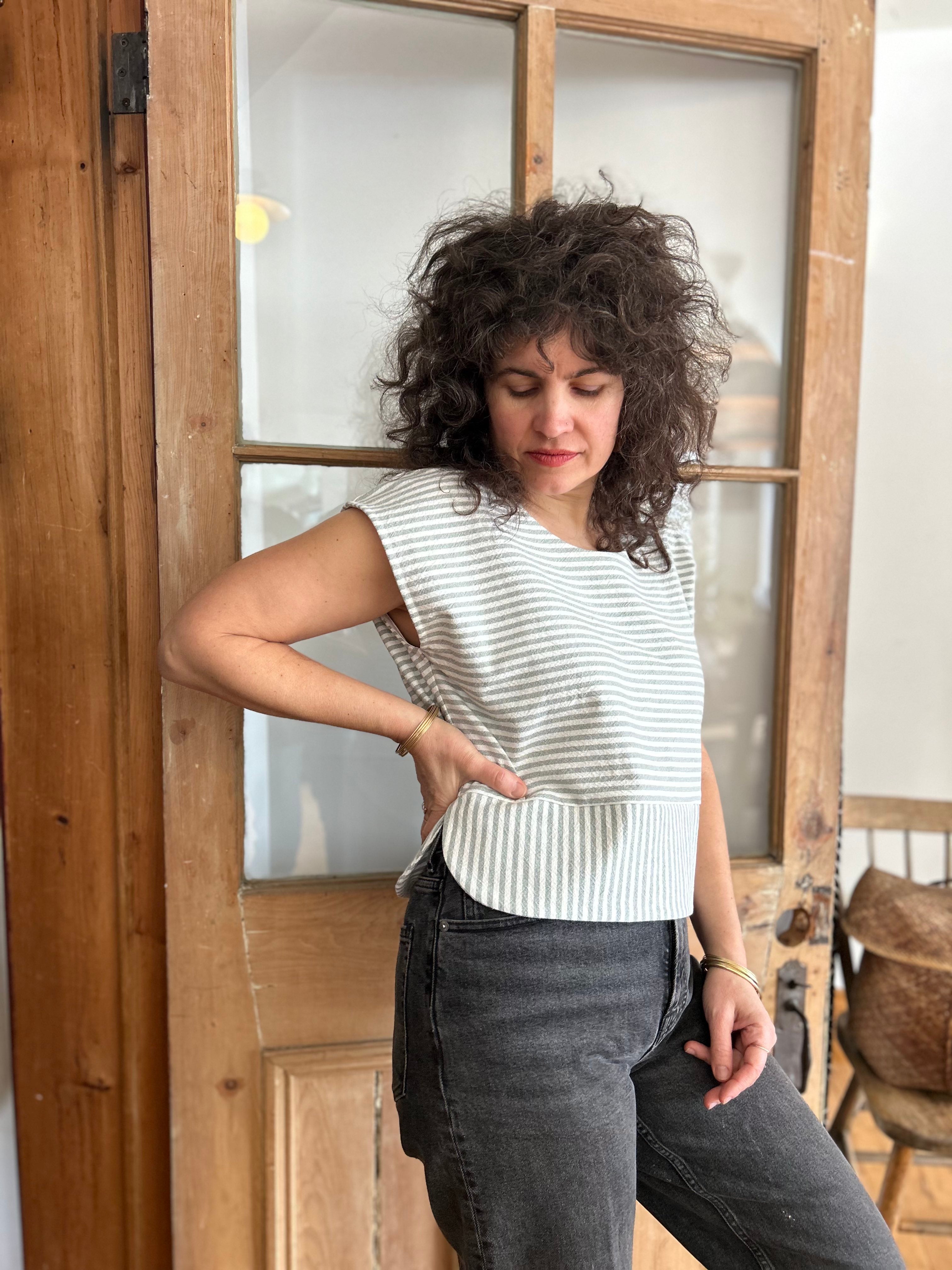 Top Tulipe - Sauge -