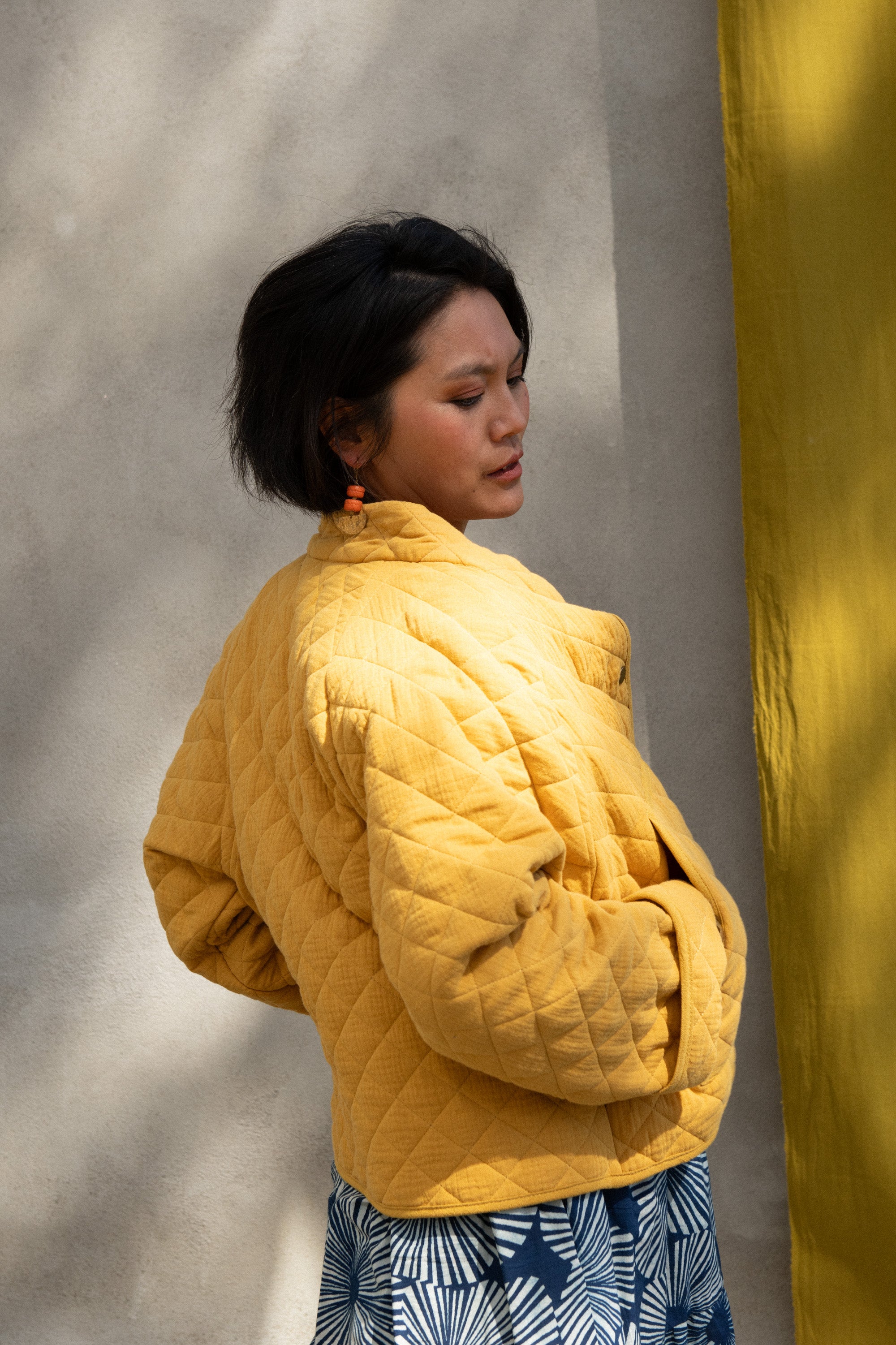 Veste Artemisia Moutarde
