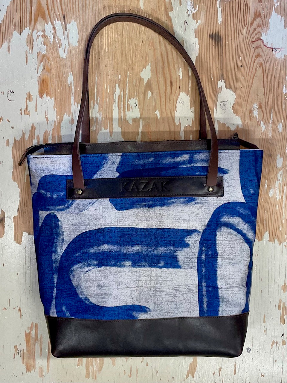 Grand tote bag Joy Hill Blue Brush