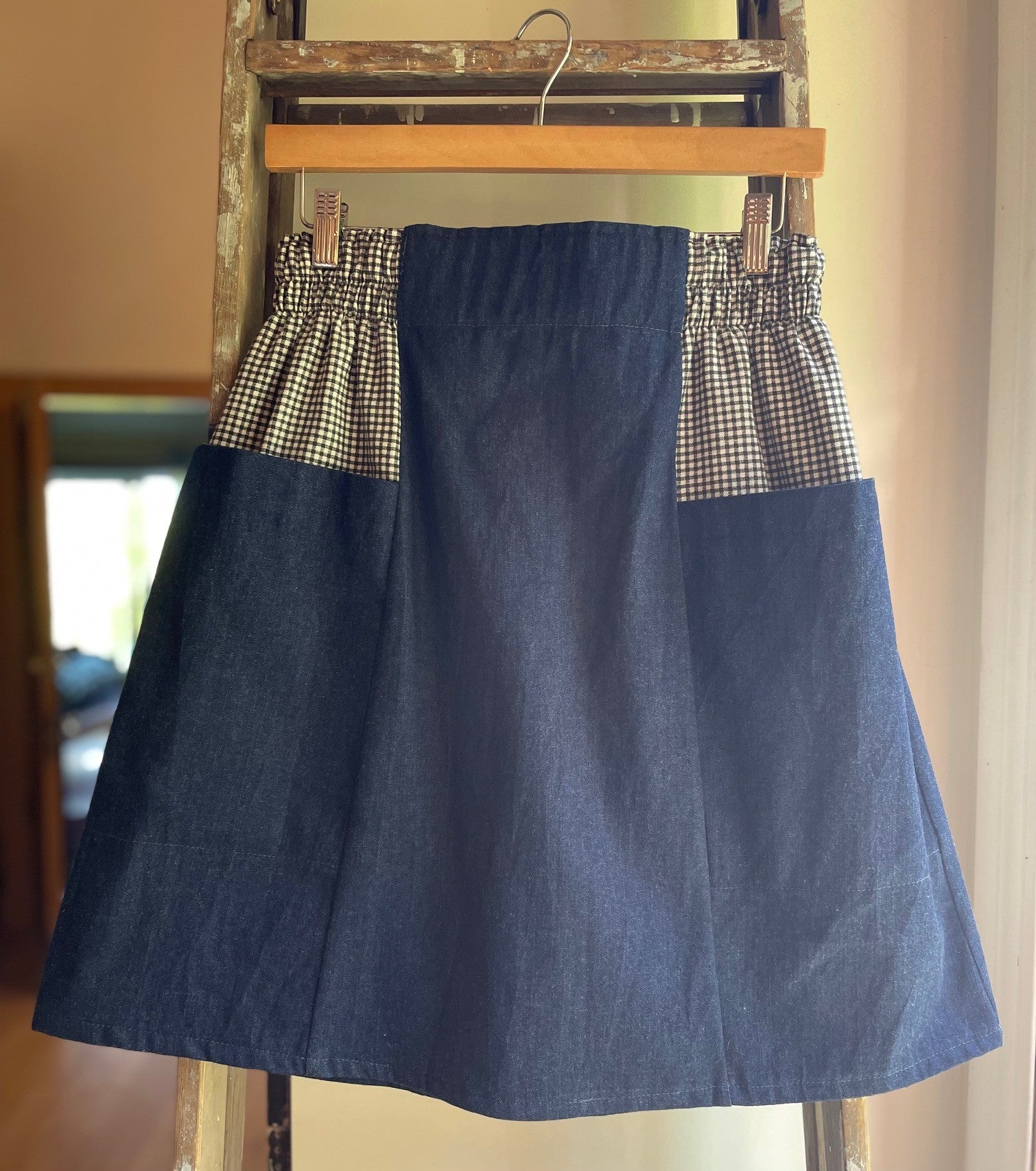 ÉCHANTILLON Jupe Vicenze - Denim - KAZAK -