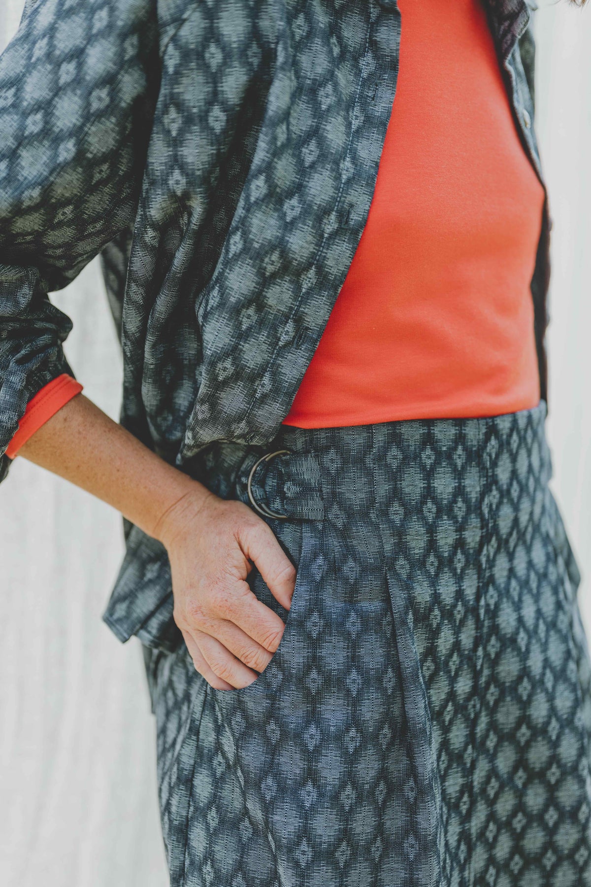 Jupe Asarum IKAT