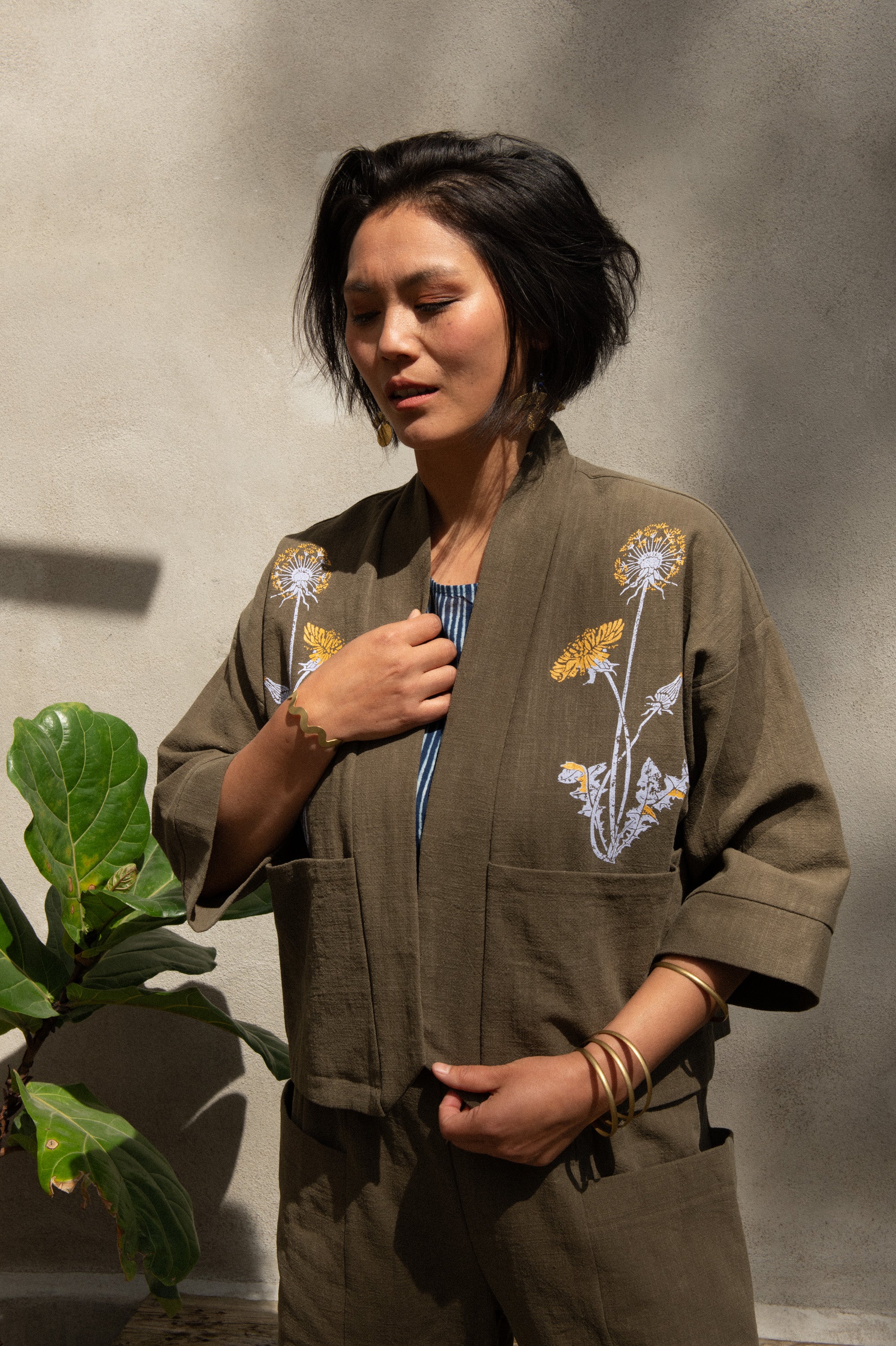 Veste kimono Magnolia- Pissenlits