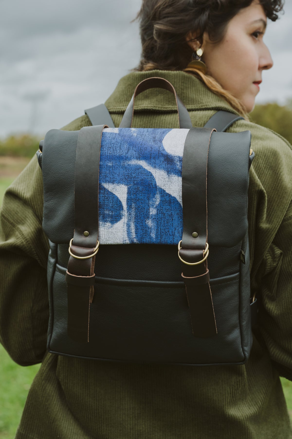 Petit sac à dos Vinh - Blue Brush