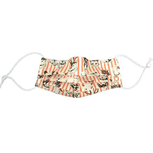 Masque hygiénique ajustable - plusieurs motifs - Coton - KAZAK