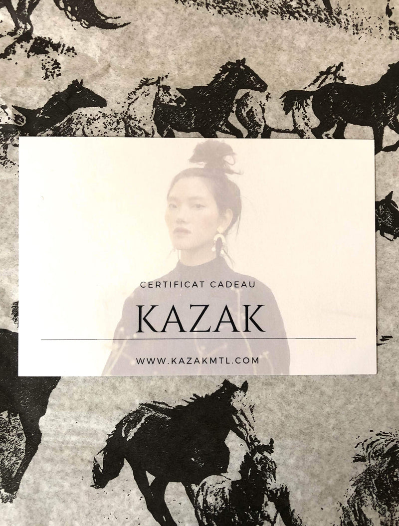 Certificat Cadeau KAZAK