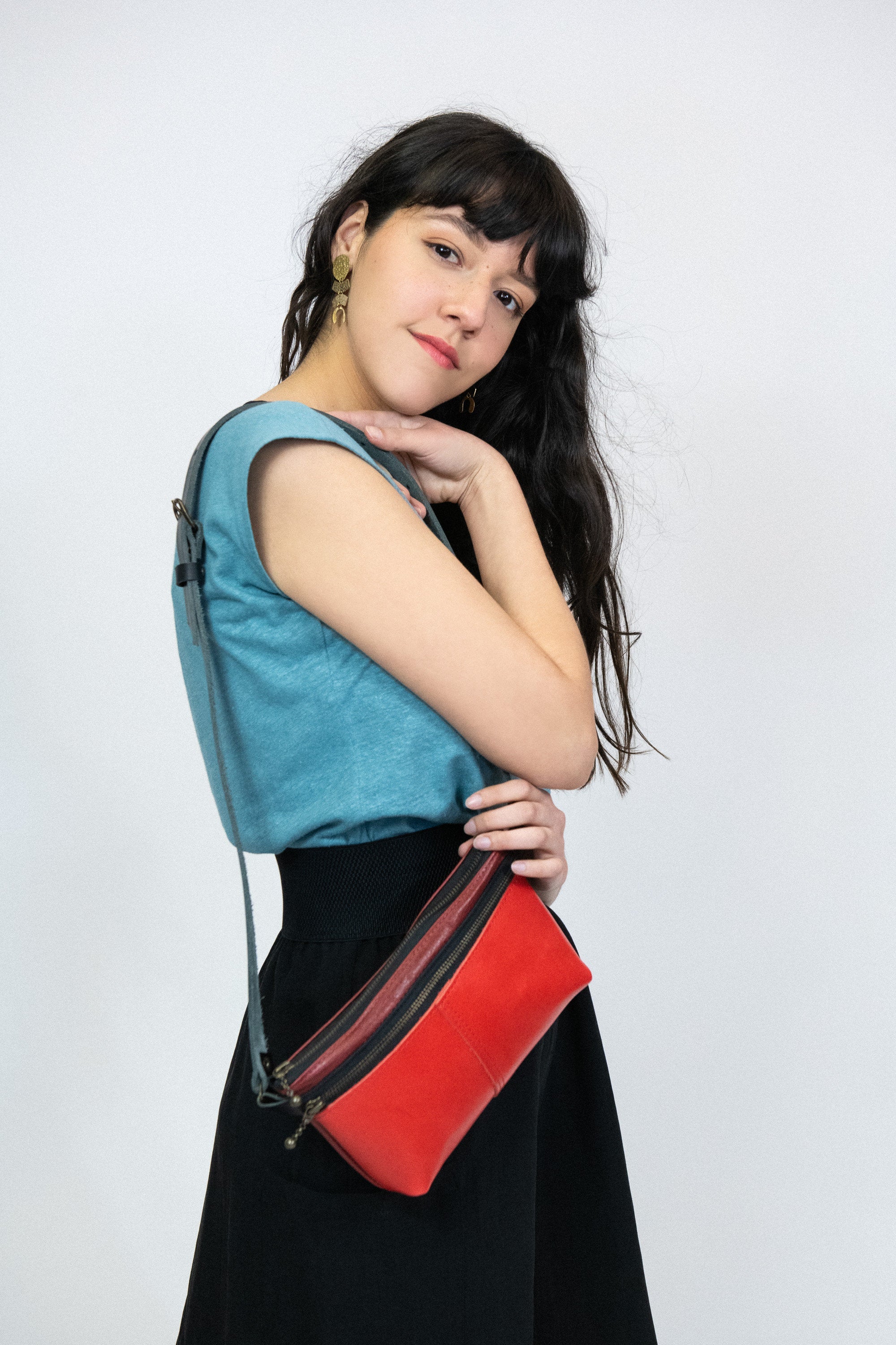 Pochette de taille Glendale - Rouge - KAZAK